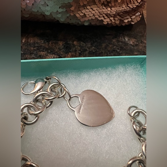 Heart Tag Charm Tiffany Bracelet - Picture 7 of 13